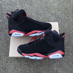 Air Jordan Retro 6 Infrared Salesman Size 10 Brand New