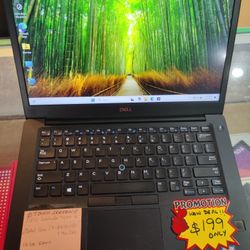 Dell Latitude 7490 14" Touch Screen Laptop with Intel Core i7-8th Gen 16GB DDR4 Ram 256GB SSD Win 11