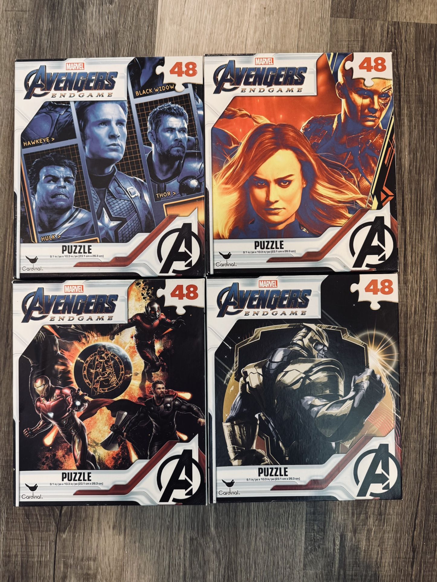 Marvel Avengers Endgame Cardinal Puzzles
