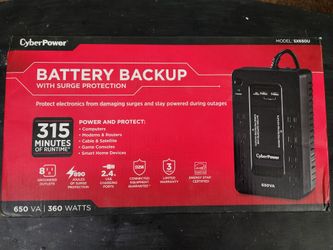 Battery Back W/ Surge Protection