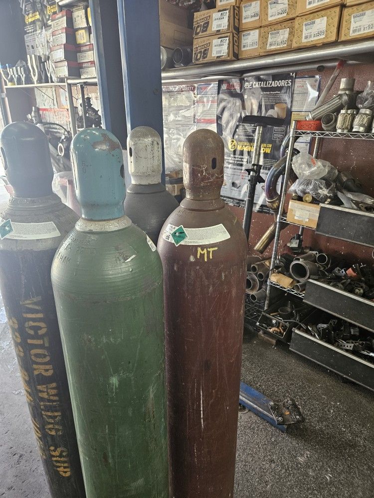 Tanques De Acetileno Oxigeno Mix