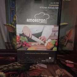 Amorston 15 Piece Knife Set