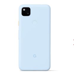 Google Pixel 4a - Unlocked Android Smartphone - 128 GB Of Storage - Up To 24 Hour Battery - Barely Blue