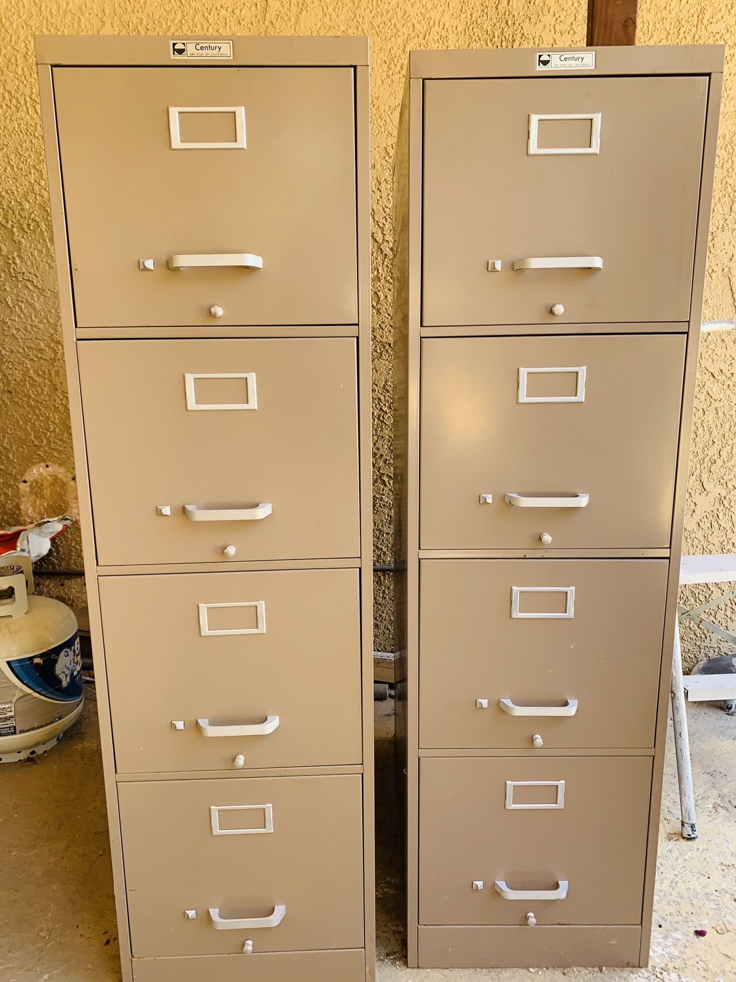FILING CABINET (2 PIECES)