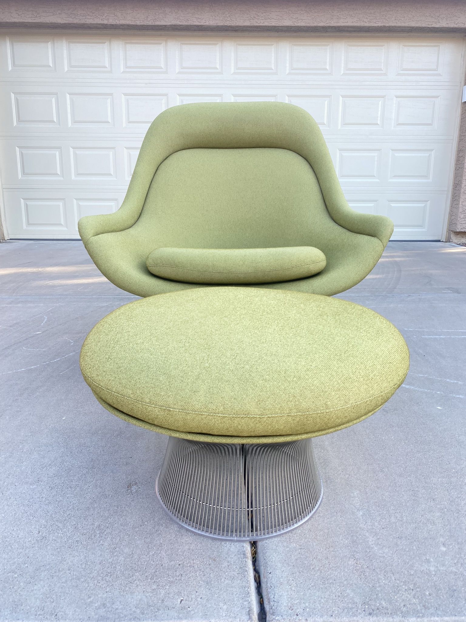 Warren Platner For Knoll Platner Easy Chair & Ottoman