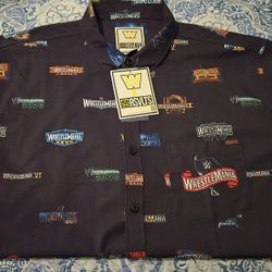 WWE RSVLTS Wrestlemania Shirt 2XL