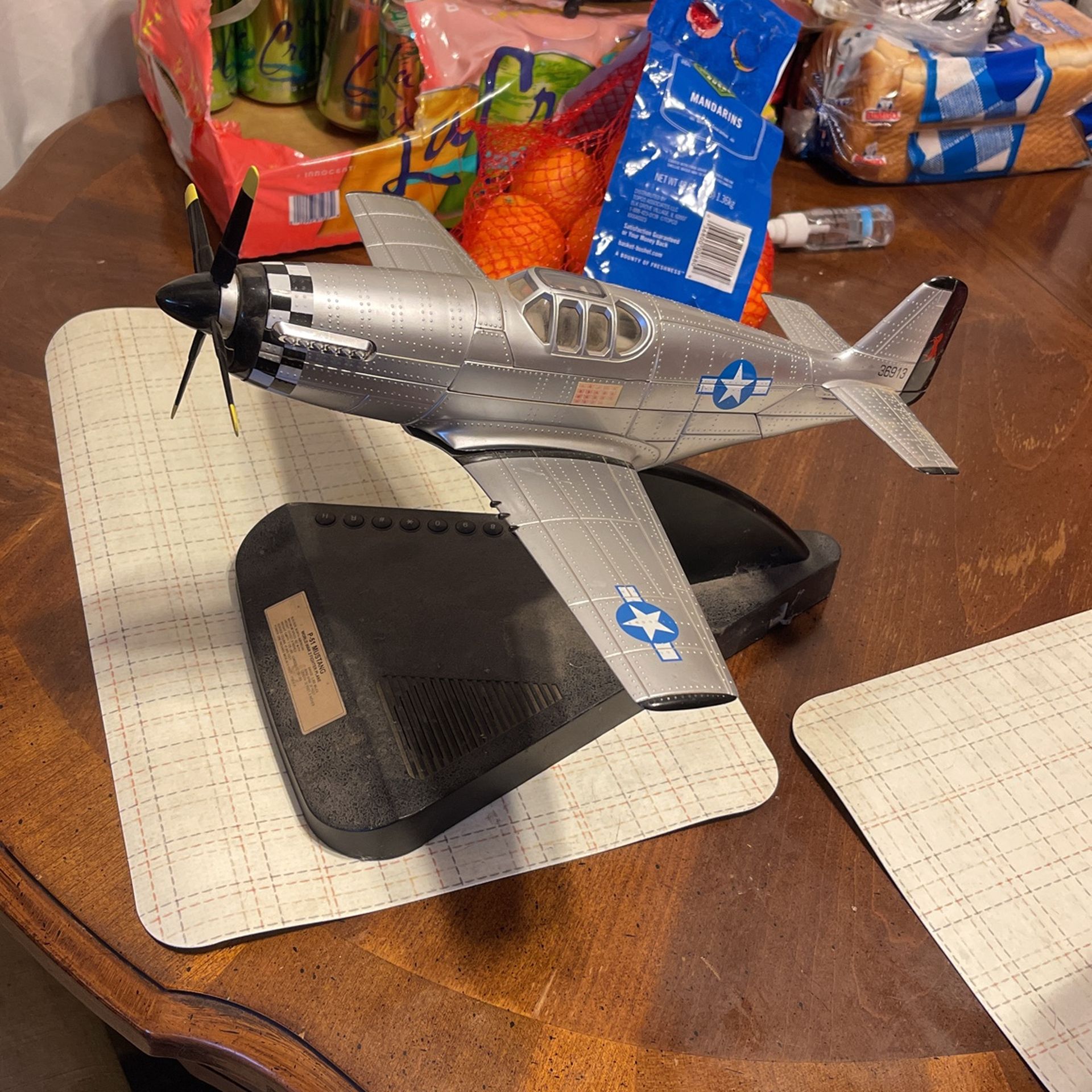 P 51 Mustang Airplane Phone