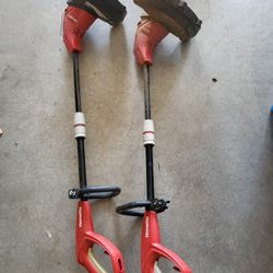 Electric String Trimmers. 