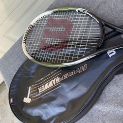 Wilson Tennis Racket- 5.3 Hammer Premier w/cover