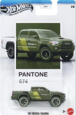 Pantone Toyota Tacoma Hot Wheels