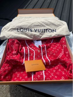 Supreme x Louis Vuitton Jacquard Denim Baseball Jersey