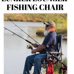 BASS PRO LUNKER LOUNGER FISHING CHAIR NEW IN THE BOX for Sale in Dayton, OH  - OfferUp
