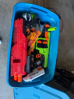 Free nerf guns and accessories
