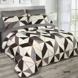 3 Pcs Quilt King Size 