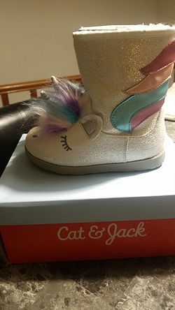 Kids unicorns boots