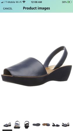 KennethCole Reaction Women Fine Glass Wedge Sandal