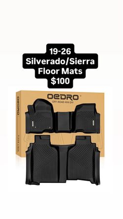 19-26 Silverado/Sierra Floor Mats $100