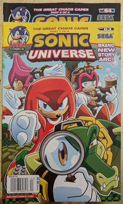 Sonic Comic Universe The Great Chaos Caper