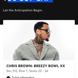 BREEZY TICKETS FOR 9/13/25