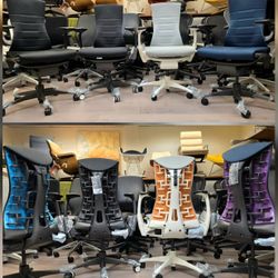 BRAND NEW! 2026 HERMAN MILLER EMBODY LOGITECH EDITION NEW COLORS AVAILABLE CYAN, STUDIO WHITE, NIGHTFALL NOVA,GALAXY WHITE, MINERAL IGNITE,AMETHYST 