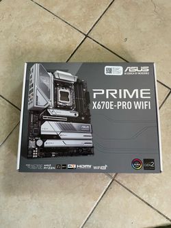 Asus prime x670E-Pro WiFi motherboard