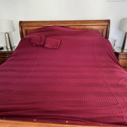 King Duvet Cover With Two Matching Shams 