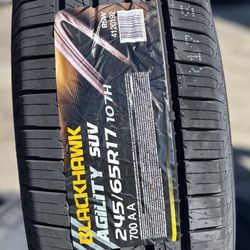 245-65R17 Blackhawk Tires🛞