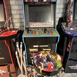 Marvel Vs CapCom 1up arcade