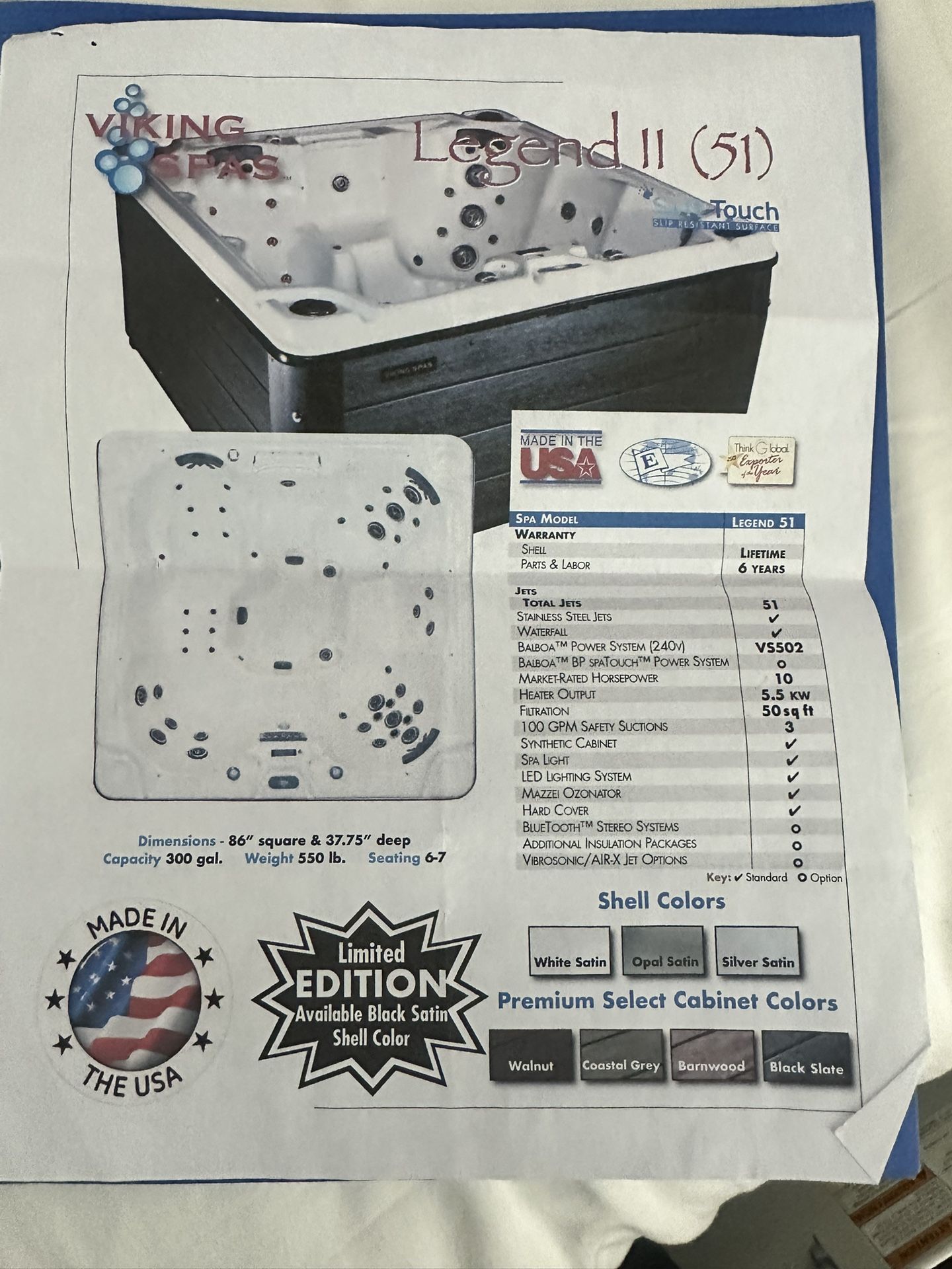 Viking Hot Tub