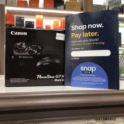 Canon G7 X Mark III Camera (Located In Downey, CA)