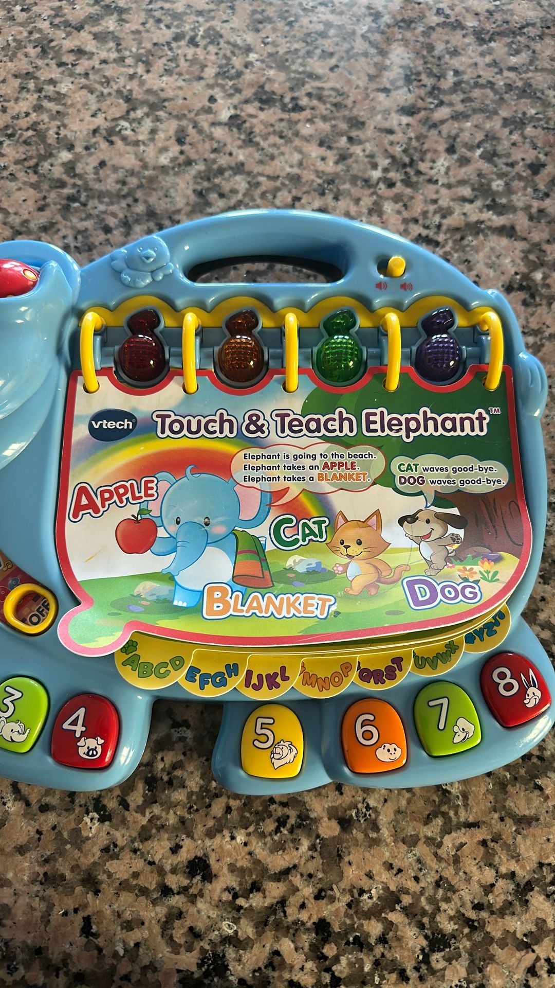 Vtech Touch And Teach Elephant