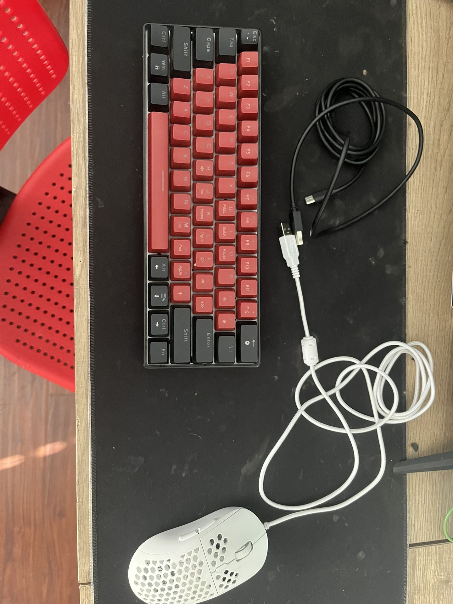 gaming keyboard and mouse