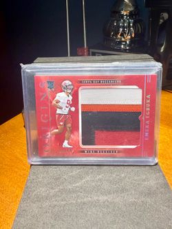 2025 Panini Origins Emeka Egbuka 4-Color Patch /99  #RJY-EEA