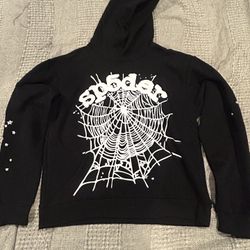 Sp5der Hoodie Web Black Men’s Size Medium 140$