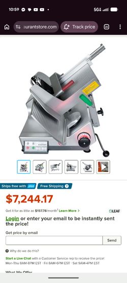 Sliced machine