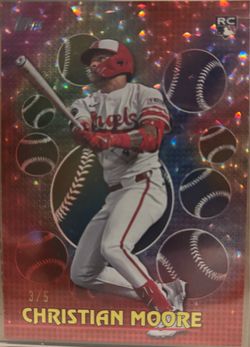 Christian Moore Topps RC Rookie Card 3/5