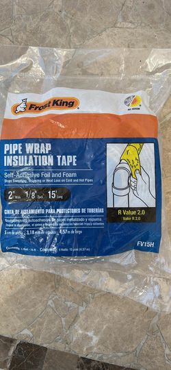 Pipe wrap insulation tape