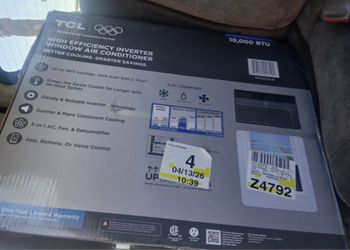 Tcl Inverter Window AC unit 10k btu