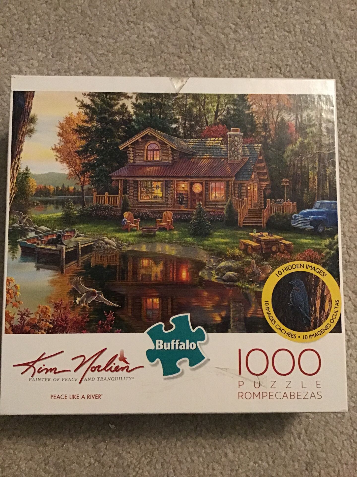 1000 Piece Puzzle Kim Morlien by Buffalo Games - Piece Like A River
