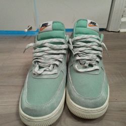 Mint Green Air Forces 1s