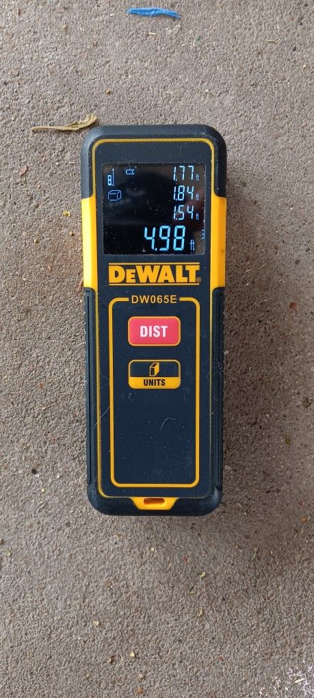 Dewalt Laser Distance Measure