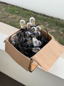 Outdoor LED Filament String Lights