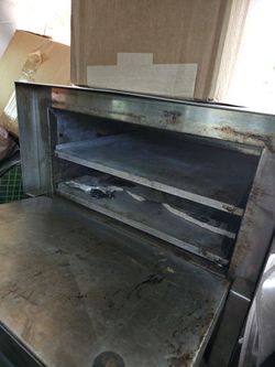 Hobart Pizza Oven need space