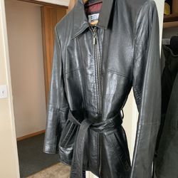Small size Wilson leather coat