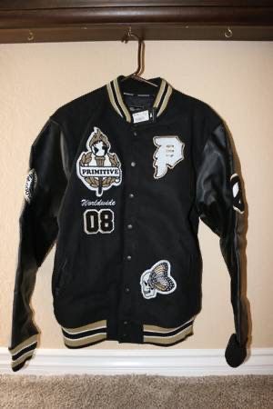 New! Varsity Alumni Jacket Primitive Apparel Size L