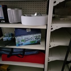 Big Metal Rack On Wheels,  Can Help In Delivery 