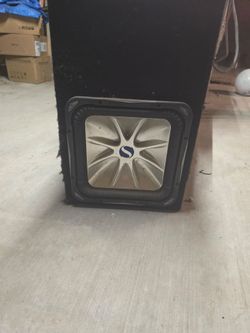 15 inch subwoofer with solid box