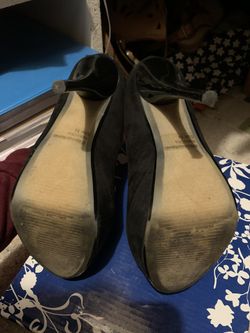Black heels