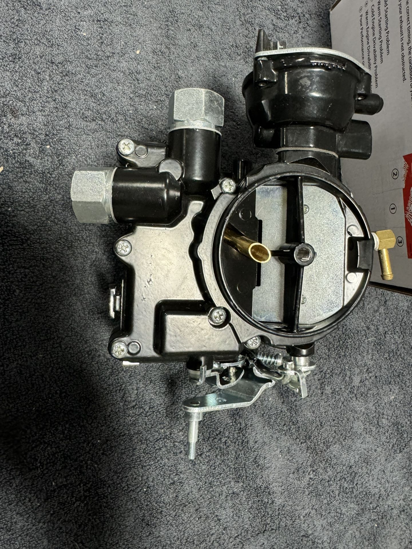THUNDERMINGO Marine Carburetor 2 Barrel For Mercruiser 8M0045(contact info removed)864940A01
