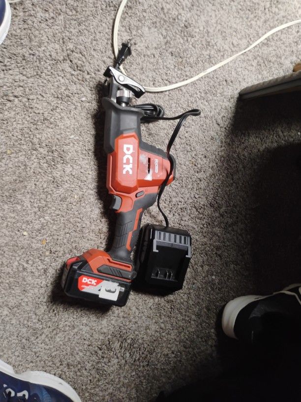 DCK Portable Sawzall W Charger